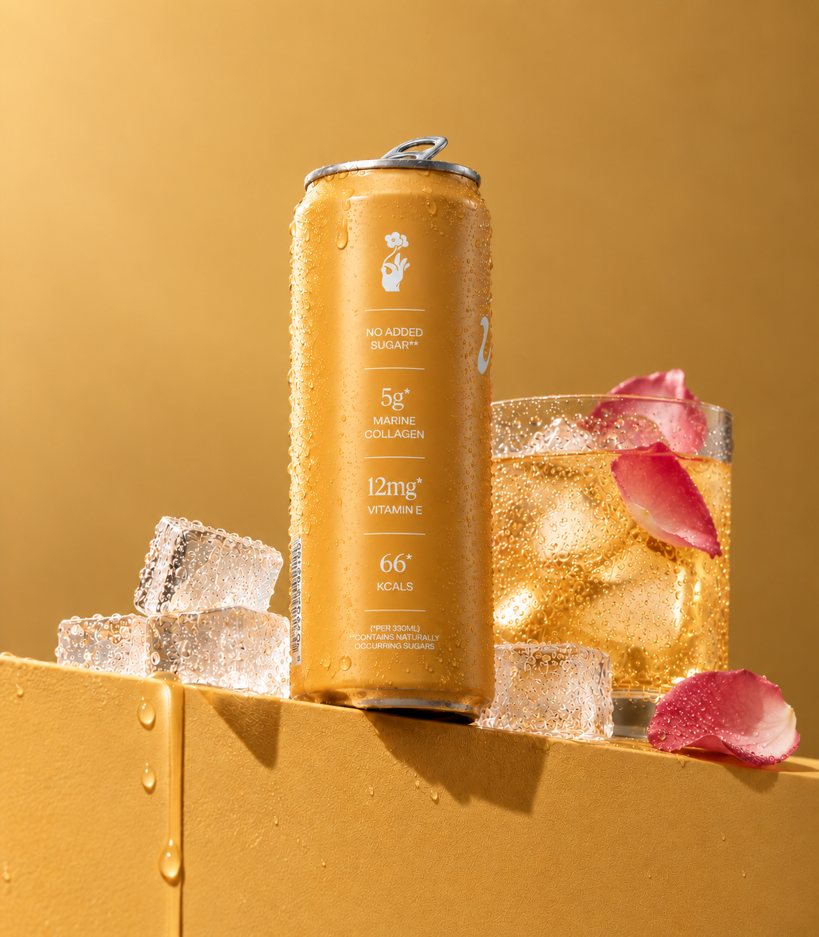 Rose & Shine - Te blanco, rosa y vainilla (pack de 12)